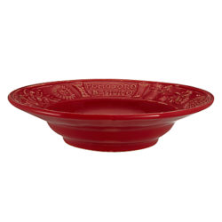 Virginia Casa Toscana Pasta Plate Red